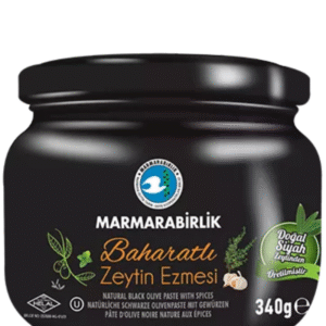 MARMARABIRLIK Pittige Zwarte Olijvenpasta 340g