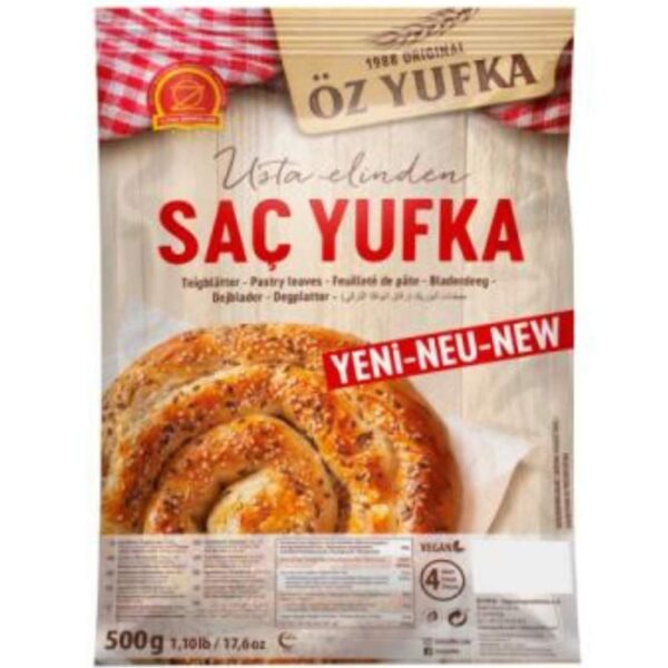 OZ YUFKA Bladerdeeg Sac Yufka 500g