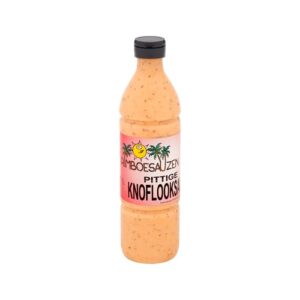 Rimboesauzen Knoflooksaus Pittige